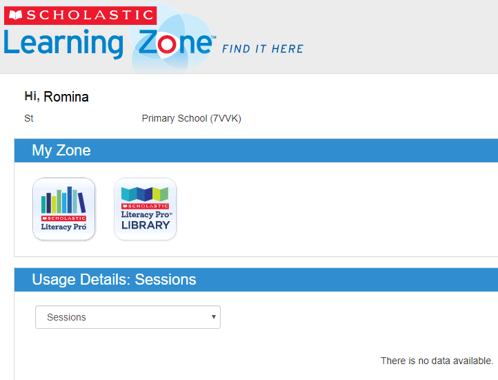 scholasticlearningzone.com at WI. Scholastic Learning Zone